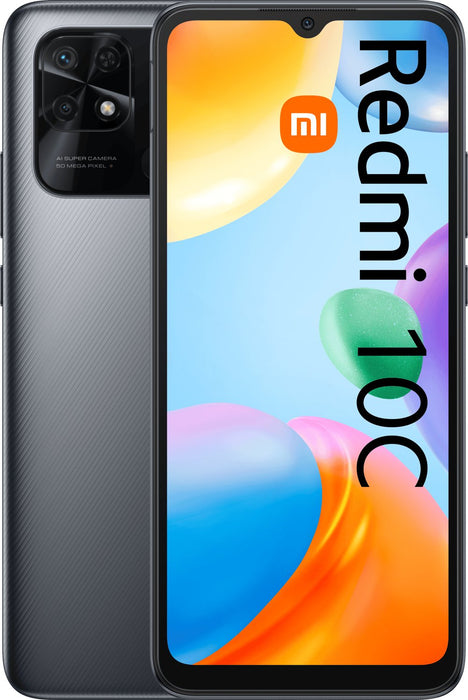 Smartphone Xiaomi Redmi 10c 3gb 64gb Graphite Gray Mzb0c34eu