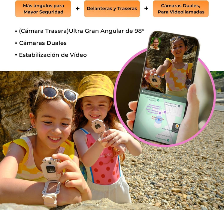 Imoo Watch Phone X10 Weiss Kinder Smart-Watch