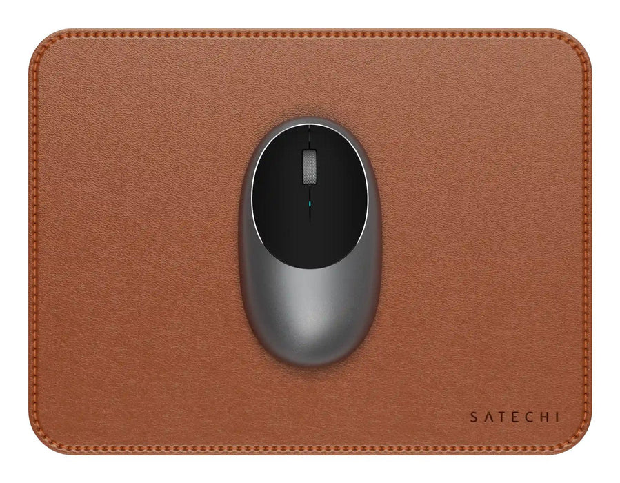 Satechi Vegan-Leather Premium Mouse Pad Braun