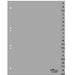 EAN 4005546665566 - Durable 651010 lengüeta de índice Separador alfabético con pestaña Polipropileno (PP) Gris imagen 1