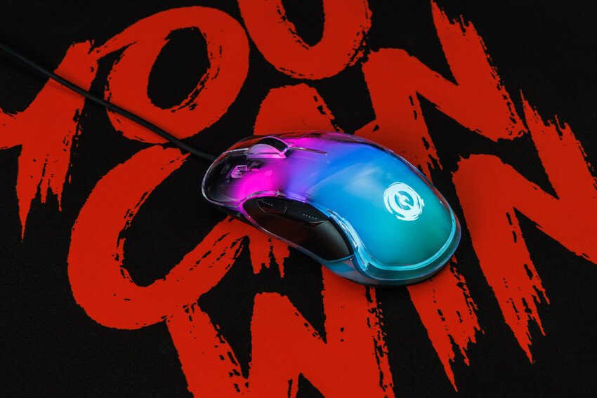 Canyon Raton Gaming Braver Gm-728 Rgb 6 Botones Transparente