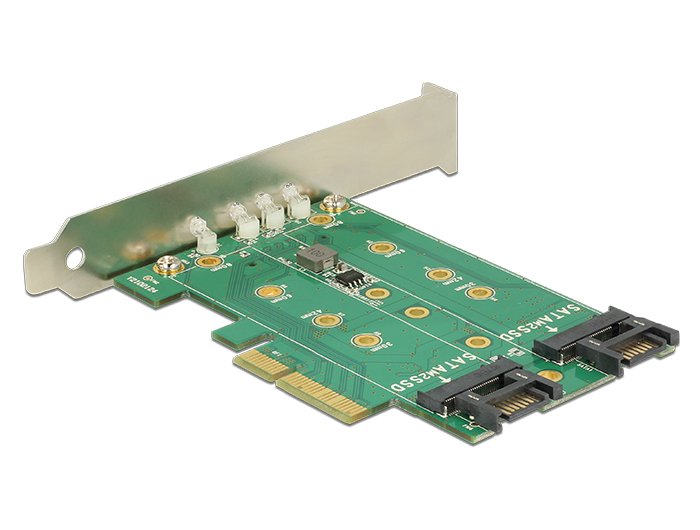 EAN 4043619895182 - DeLOCK 89518 tarjeta y adaptador de interfaz Interno M.2, SATA imagen 2