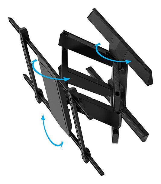 EAN 5019318307072 - B-Tech Twin Cantilever 190,5 cm (75") Pared Negro imagen 5