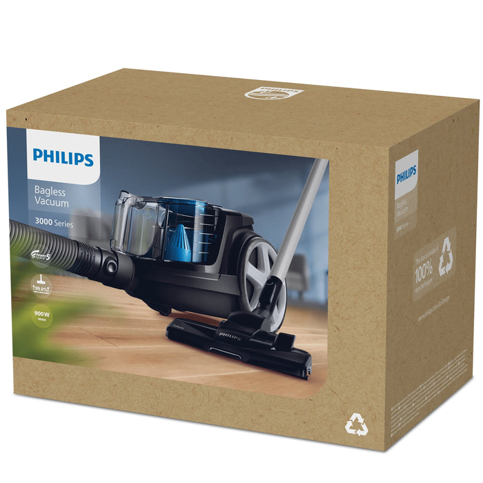 EAN 8710103792925 - Philips 3000 series FC9331/09 aspiradora 1,5 L Aspiradora cilíndrica Secar 900 W imagen 4