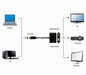 EAN 8716309124355 - Gembird A-DPM-HDMIFVGAF-01 cable DisplayPort 0,1 m Negro imagen 2