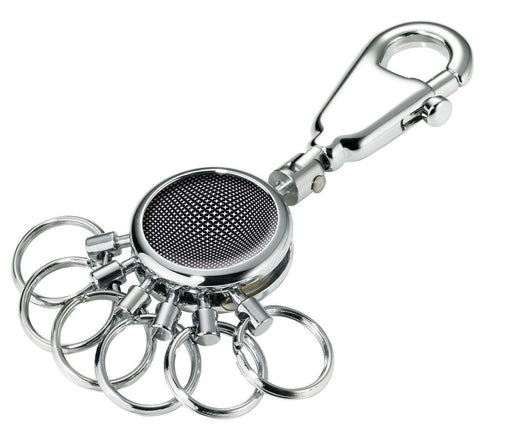 EAN 4024023480225 - TROIKA BLACK VISION Llavero de anilla Negro, Plata imagen 1