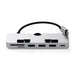 EAN 0879961007263 - Satechi ST-TCIMHS base para portátil y replicador de puertos USB 3.2 Gen 1 (3.1 Gen 1) Type-C Plata imagen 6