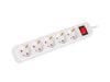 EAN 5901969429183 - Lanberg PS1-05F-0300-W base múltiple 3 m 5 salidas AC Interior Blanco imagen 3