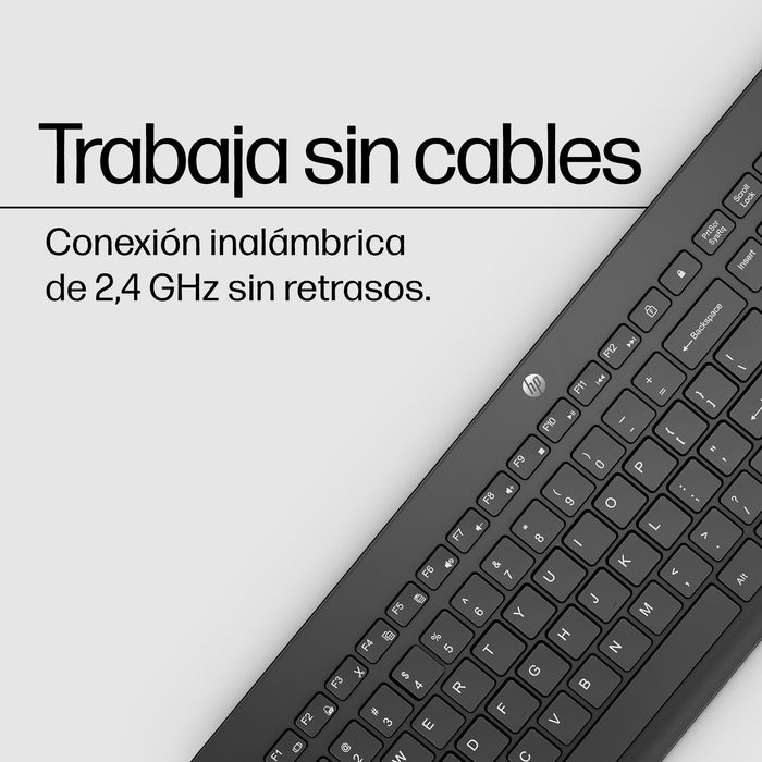 EAN 0195908430049 - HP 230 Wireless Keyboard teclado Universal RF inalámbrico Negro imagen 6