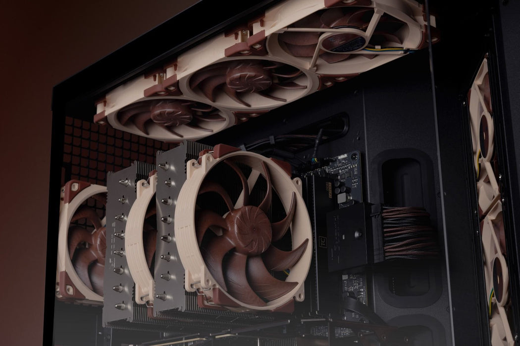 EAN 9010018100686 - Noctua NF-A12x25 G2 PWM Carcasa del ordenador Ventilador 12 cm Beige 1 pieza(s) imagen 5