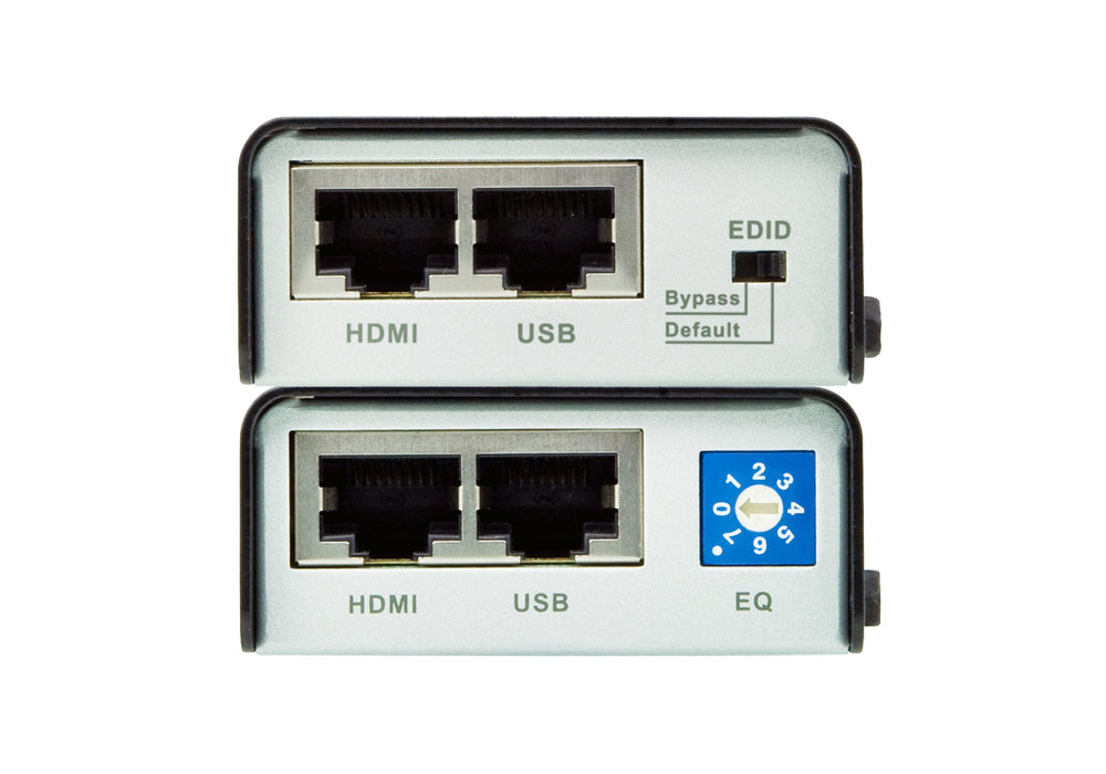 EAN 0672792004285 - ATEN VE803 extensor audio/video Transmisor y receptor de señales AV Negro, Gris imagen 3