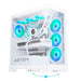 EAN 6974560223275 - ABYSM Danube Sava H500 White Escritorio Transparente, Blanco imagen 6