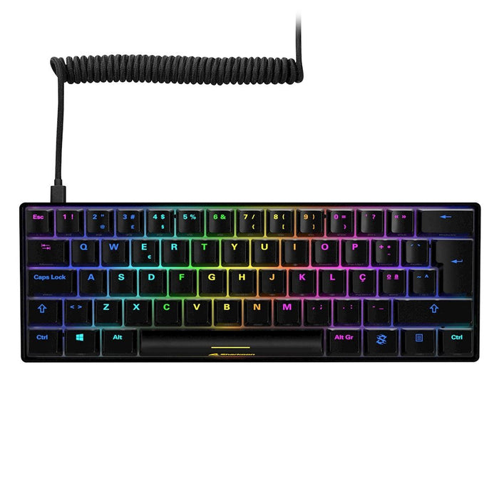 EAN 4044951033874 - Sharkoon SGK50 S4 teclado Juego USB QWERTY Italiano Negro imagen 2