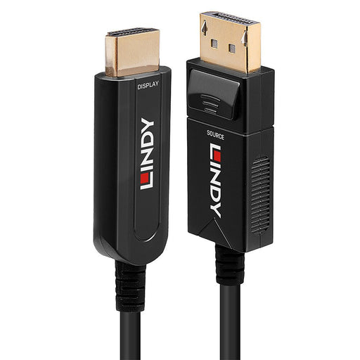 EAN 4002888384933 - Lindy 38493 adaptador de cable de vídeo 40 m DisplayPort HDMI tipo A (Estándar) Negro imagen 1