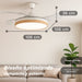 EAN 8426156019000 - Grunkel SKYWIND-42WO Blanco, Madera imagen 2