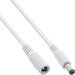 EAN 4043718308804 - InLine 26955E cable de transmisión Blanco 0,5 m 5.5 x 2.1 mm imagen 1