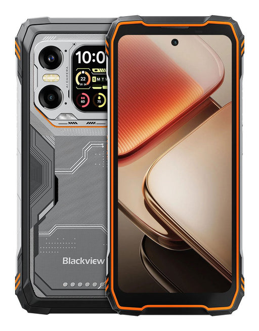 EAN 6931548323891 - Blackview XPLORE 1 17,2 cm (6.78") SIM doble Android 15 5G 12 GB 256 GB 20000 mAh Naranja, Negro imagen 1