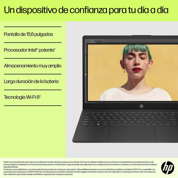 EAN 0199251567711 - HP 15-fd0328ns Intel® Core™ i7 i7-1355U Portátil 39,6 cm (15.6") Full HD 16 GB DDR4-SDRAM 1 TB SSD Wi-Fi  imagen 5