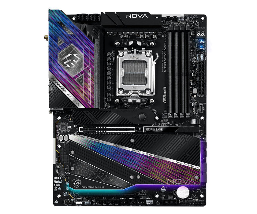 EAN 4710483942754 - Asrock X870 NOVA WIFI AMD X870 Zócalo AM5 ATX imagen 2