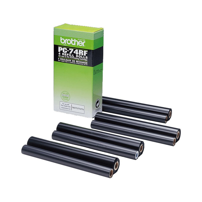 EAN 4977766629294 - Brother PC-74RF suministro para fax Cinta de fax 144 páginas Negro 4 pieza(s) imagen 2