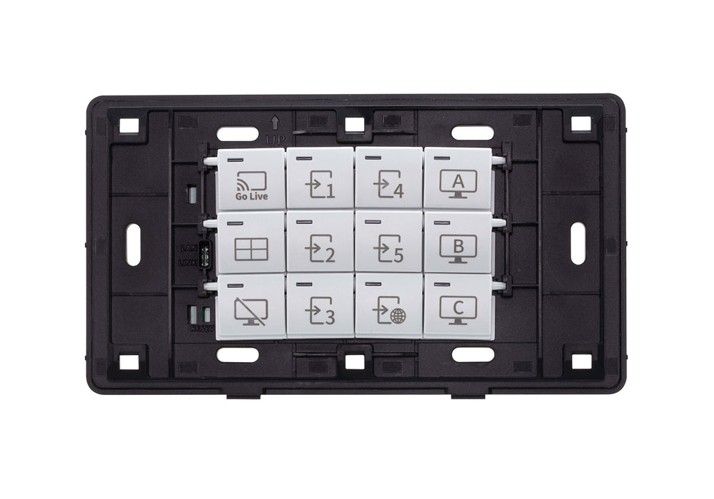 Botonera/Teclado De Red De 12 Teclas (Ue, 2 Vias) De Aten