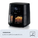 EAN 8003705122314 - Ariete 4630/00 Sencillo 9 L Independiente 1500 W Freidora de aire caliente Negro imagen 7