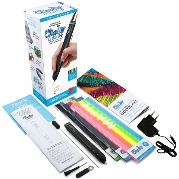 EAN 0817005024128 - 3Doodler CREATE FILAMENT PLA 5 COLORS PL-MIX2-250 Ácido poliláctico (PLA) Azul, Verde, Rojo, Violeta, Ama imagen 2