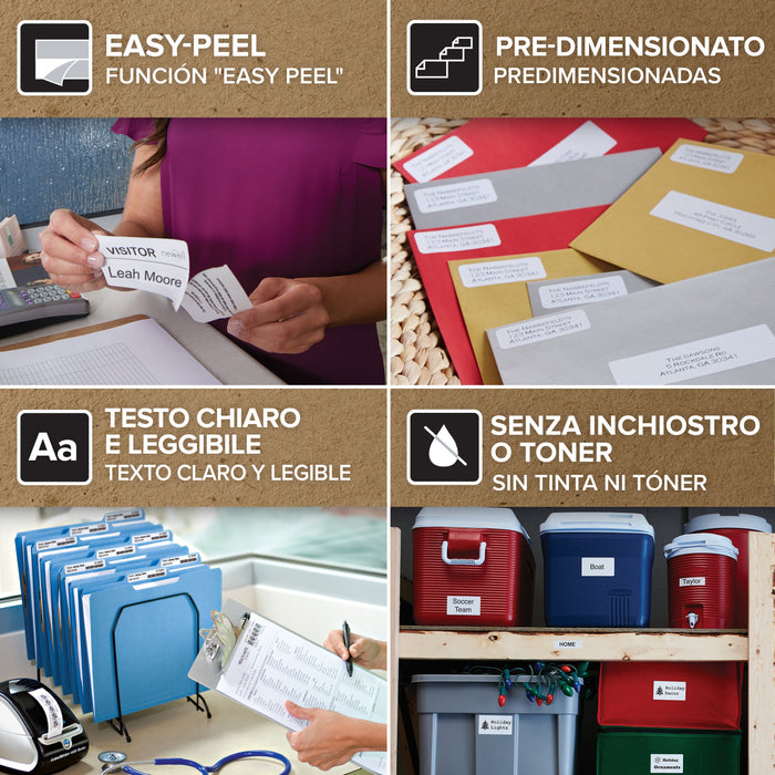 EAN 3026981122903 - DYMO Durable Blanco Etiqueta para impresora autoadhesiva imagen 7