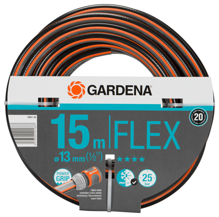 EAN 4078500001687 - Gardena 18031-20 manguera de jardín 15 m Por encima del suelo Gris, Naranja imagen 1
