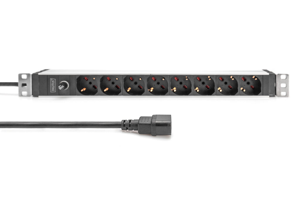 EAN 4016032483861 - Digitus DN-95410-IT unidad de distribución de energía (PDU) 8 salidas AC 1U imagen 3