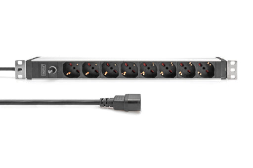 EAN 4016032483861 - Digitus DN-95410-IT unidad de distribución de energía (PDU) 8 salidas AC 1U imagen 2