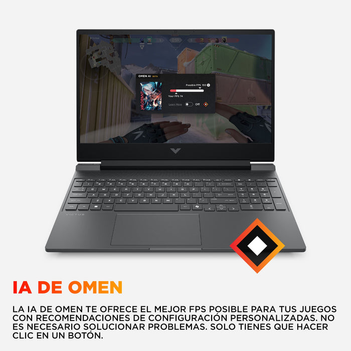 EAN 0199896061971 - HP Victus Gaming 15-fa2057ns Intel® Core™ i7 i7-14650HX Portátil 39,6 cm (15.6") Full HD 16 GB DDR5-SDRAM imagen 8