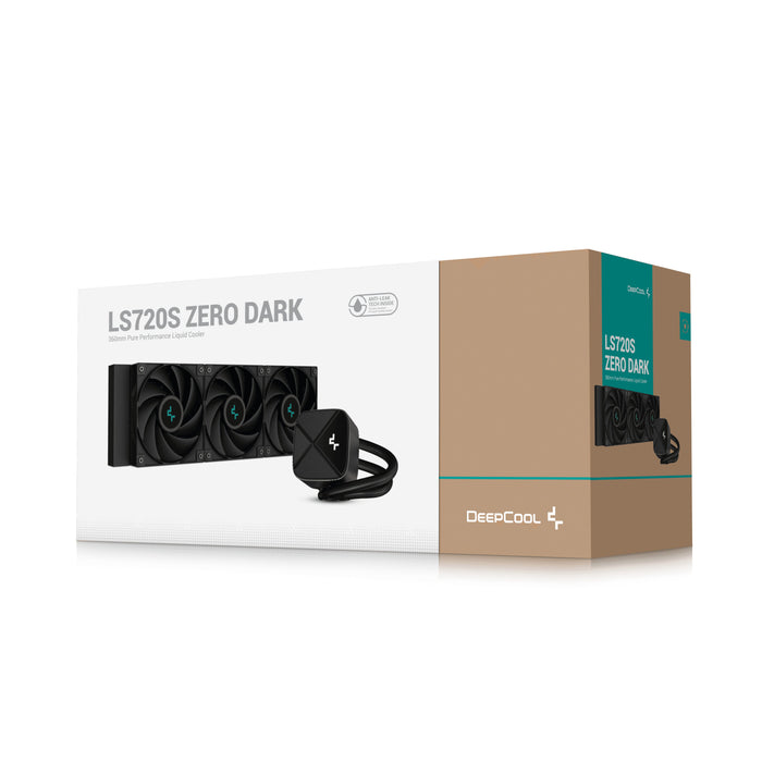 EAN 6933412728412 - DeepCool LS720S Zero Dark Procesador Sistema de refrigeración líquida todo en uno 12 cm Negro 1 pieza(s) imagen 6