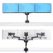 EAN 0065030902038 - StarTech.com 3MP2AG-MONITOR-ARM soporte para monitor 68,6 cm (27") Negro imagen 3