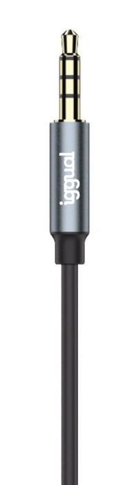 EAN 8435364317037 - iggual IGG317037 auricular y casco Alámbrico Dentro de oído Llamadas/Música Negro imagen 4