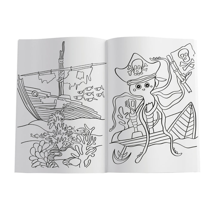 Pelikan 102018 Libro Para Colorear, Mundo Marino