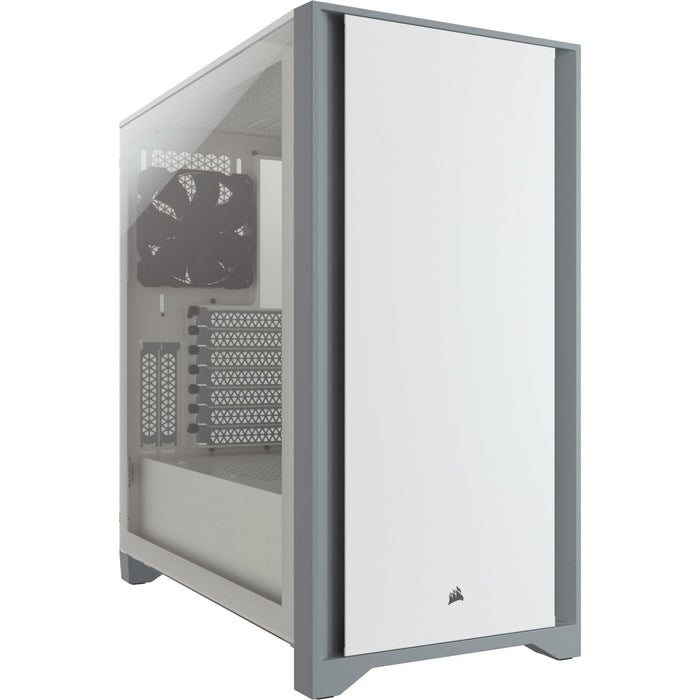 Caja Pc Corsair 4000d Tempered Glass White