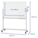 EAN 4002390062336 - MAUL 6459384 pizarrón blanco 1000 x 1500 mm Plástico Magnético imagen 5