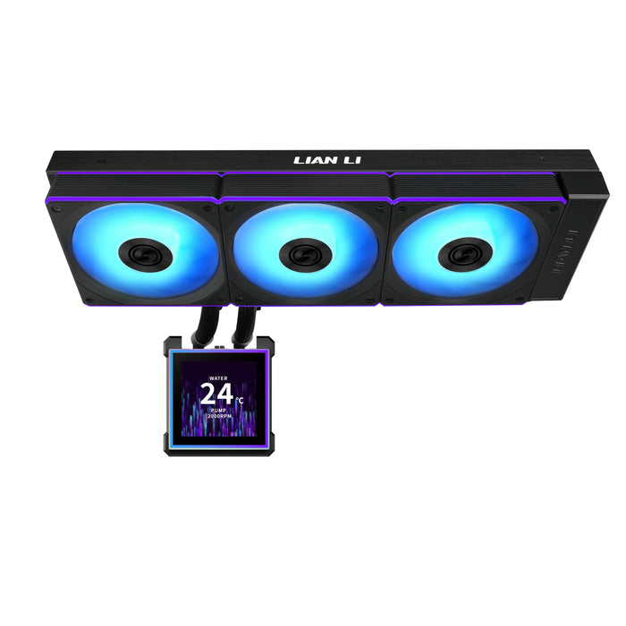 Refrigeracion Liquida Cpu  Lianli Hydroshift Ii Lcd-S 360cl B