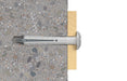EAN 4006209503386 - Fischer 50338 tornillo de anclaje y taco 100 pieza(s) Juego de enchufes de pared y tornillos 30 mm imagen 3