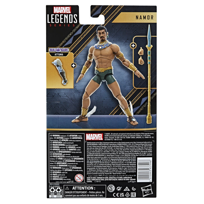 Figura Namor Figura 15 Cm Black Panther Wakanda Forever Marvel Legends F36735x0