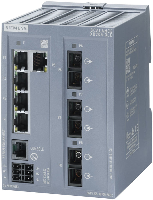 Siemens 6gk5205-3bf00-2tb2 Industrial Ethernet Switch 10 - Switch - 0,1 Gbps