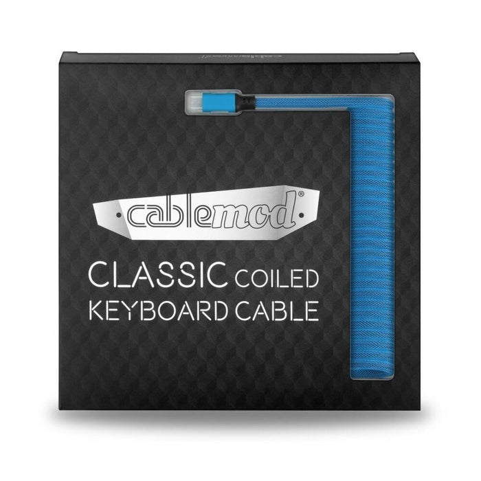 Cablemod Classic Coiled Keyboard Cable Micro Usb A Usb Tipo A, Spectrum Azul - 150cm