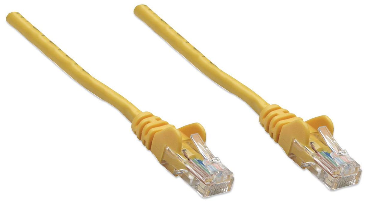 Intellinet Rj-45, M/M, 1m Cable De Red Amarillo Cat5e U/Utp (Utp)