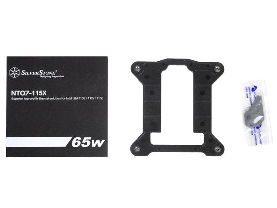 EAN 4710007220597 - Silverstone SST-NT07-115X sistema de refrigeración para ordenador Conjunto de chips Enfriador 8 cm Negro, imagen 11
