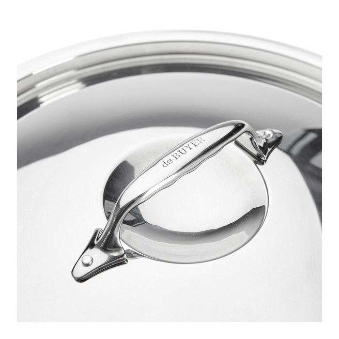 De Buyer 3709.20n Tapa Alrededor Acero Inoxidable