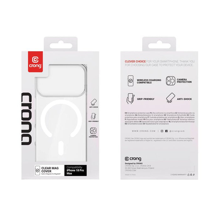Etui Clear Mag Cover Magsafe Iphone 18 Pro Max / Iphone 17 Pro Max
