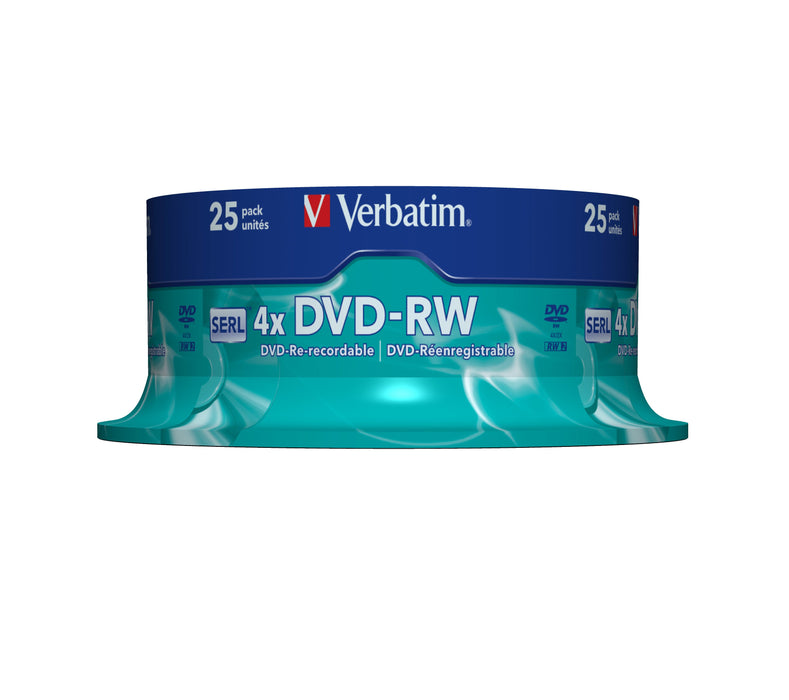 EAN 0023942436393 - Verbatim DVD-RW Matt Silver 4,7 GB 25 pieza(s) imagen 1