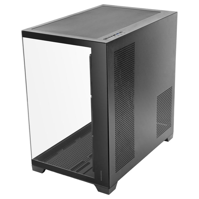 Caja Semitorre Atx Mcvpro Argb Negro Mars Gaming Bahías Int:2x3'5/4x2'5/ 1xusb3.0, 2xusb2.0/ Hd Audio In/Out/ Sin Fuente De Alimentación