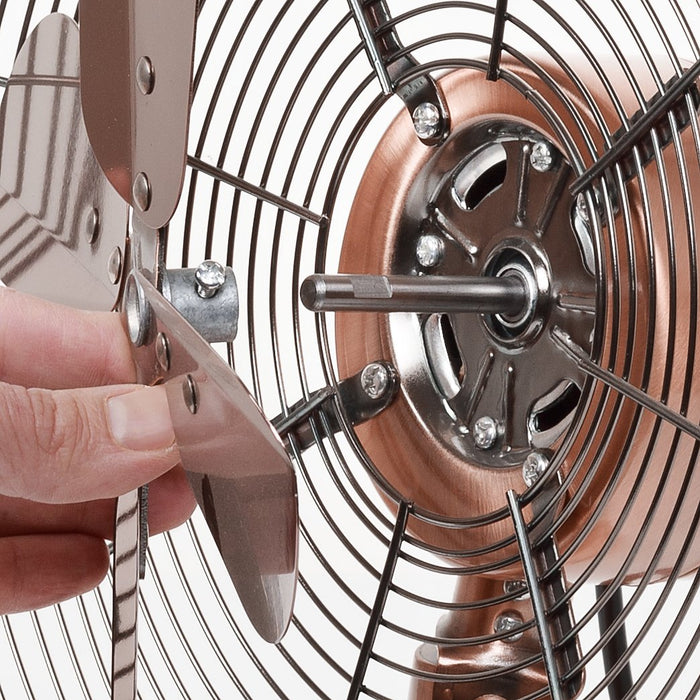 Ventilador  Tristar Ve-5970 De Mesa Retro, Cobre